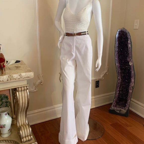 Dolce & Gabbana white Jeans with belt size 46 - Picture 12 of 16